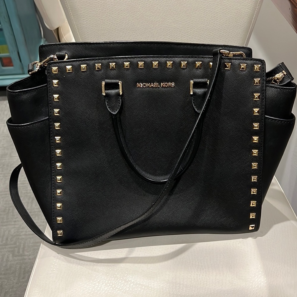 Michael Kors Studded Satchel